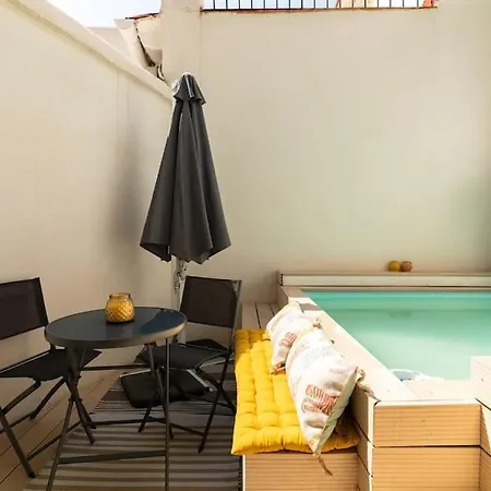Cozy Loft Patio+Pool +Wifi Apartment Valencia Exterior photo